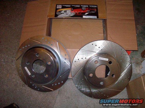 Front and Rear Rotors