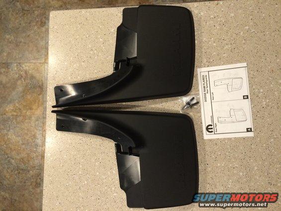 2015 Ram 1500 Ecodiesel Mopar Mud Flaps