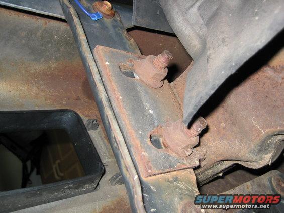 RH Underneath Bumper Bolts/Frame.1