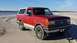 1991 Ford Bronco - Big Red on the beach