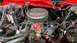 1983 Ford Bronco - Close-up view of a vehicle's engine bay, an Edelbrock air cleaner and an MSD ignition distributor.
