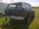 1979 Ford Bronco - Rear view of a 1978 Ford Bronco, showing its boxy body and removable hardtop.