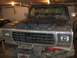 1979 Ford Bronco - This 1979 Ford Bronco is parked inside a garage with its front end facing the camera.