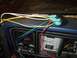1979 Ford Bronco - Aftermarket wiring harness connected to the dashboard of a 1979 Ford Bronco.