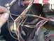 1979 Ford Bronco - Vehicle wiring harness with many colorful wires and connectors visible.