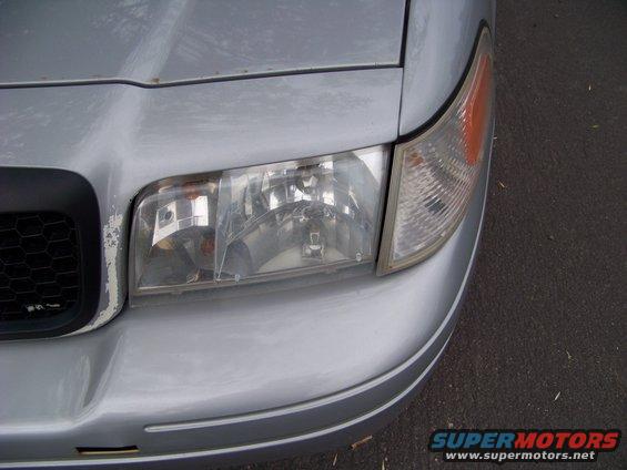 Stock headlights and turn signal lamps