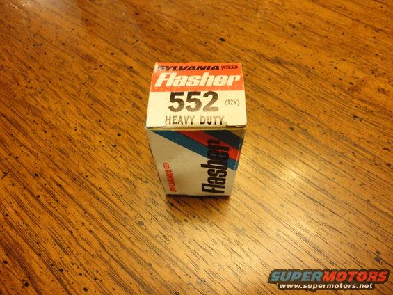 New Heavy Duty 552 Flasher1. Purchased a lot of 3 off Ebay.