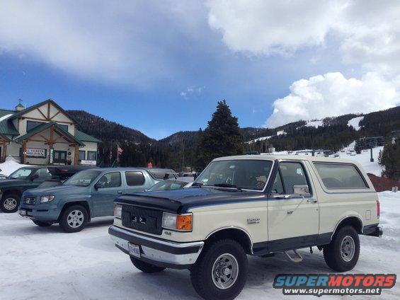 All cleaned and in Wyoming.  First stop is White Pine Ski Resort.  Pinedale, WY