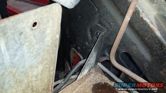 1978 Ford Bronco frame and brake lines
