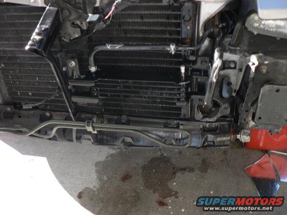 p1030468.jpg FLUSHED TANSMISION THROUGH THE COOLER