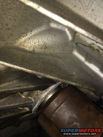 CV shaft seal with grease buildup