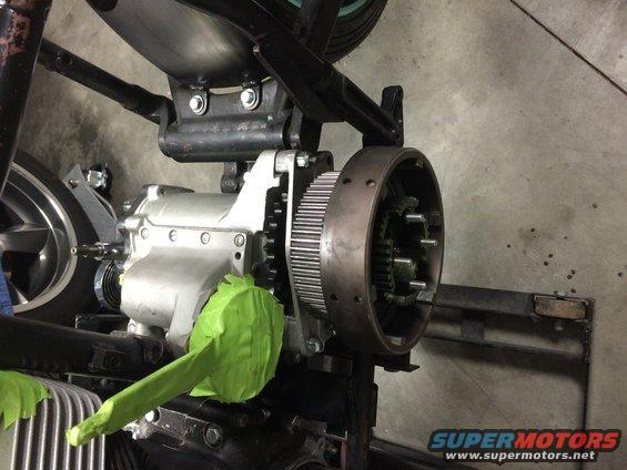 1975 Shovelhead jockey shift installed