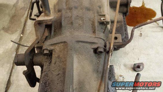 Greasy transmission component with visible linkage