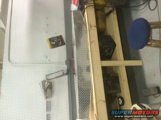 Diamond plate bumper part