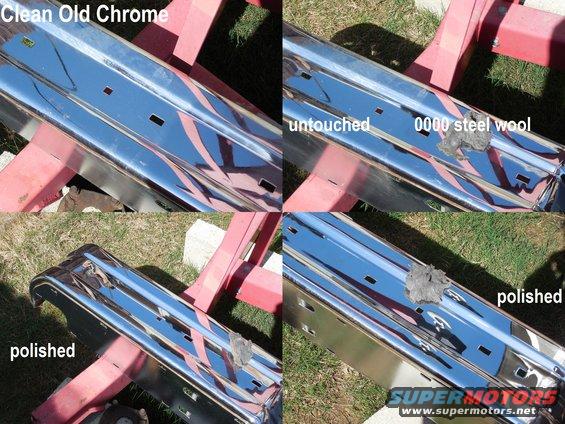 chrome.jpg All it takes to polish clean chrome is clean 0000 steel wool & elbow grease.

[url=https://www.supermotors.net/registry/media/1053960][img]https://www.supermotors.net/getfile/1053960/thumbnail/chromewool.jpg[/img][/url]

See also:
[url=https://www.supermotors.net/registry/media/1055472][img]https://www.supermotors.net/getfile/1055472/thumbnail/bumper90.jpg[/img][/url] . [url=https://www.supermotors.net/vehicles/registry/media/899783][img]https://www.supermotors.net/getfile/899783/thumbnail/rear10.jpg[/img][/url]

I'm also considering these LED license lamps:
[url=https://www.amazon.com/dp/B07QMKRXJF]Black[/url]
[url=https://www.amazon.com/dp/B07NF9RRQW]Chrome w/red[/url]