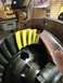 1985 Ford Bronco - Differential gears with yellow paint applied to the teeth for pattern analysis.