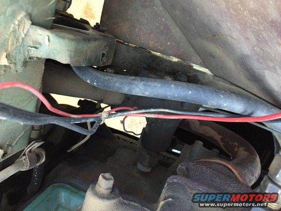 Engine bay wiring and hoses