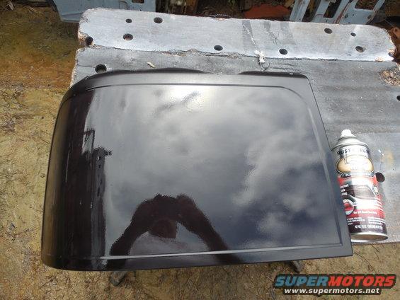 tint2.jpg Even with the gates closed in this small yard, it's pretty windy, so I had to go pretty heavy to get an even coat.  I'd rather it be more transparent, but I'll see how this looks with the lights on after it dries.