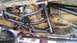 1988 Ford Bronco - Custom roll cage and suspension components are visible on the underbody of this off-road vehicle.