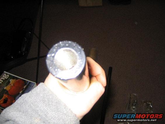 1-1/4" DOM tubing which has a .687" I.D. which gives a .2815" wall thickness
