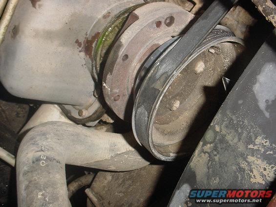 Leaky water pump, man this was a major PITA