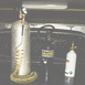 1986 Ford Bronco - Powertank system. Main 20lb tank, original 5lb tank, spare 2.5lb tank