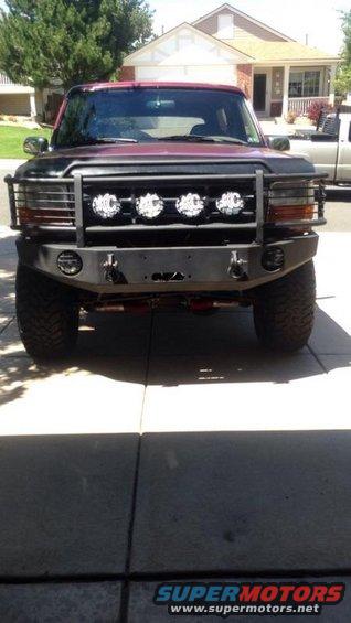 KC lights mocked up.  They are not wired yet.
