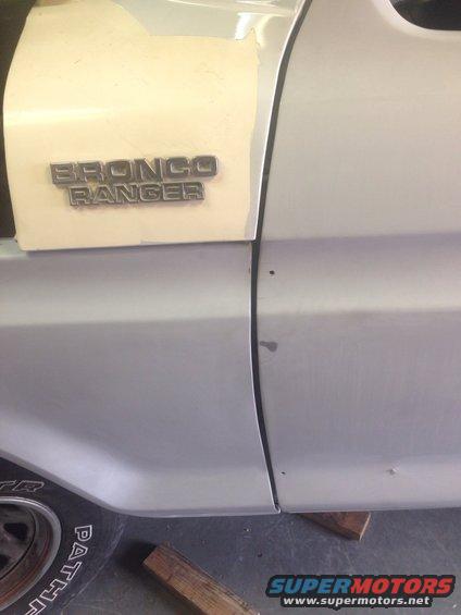 Door gap driver side March 18 2015