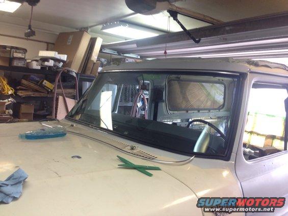 Windshield installed March 19 2015