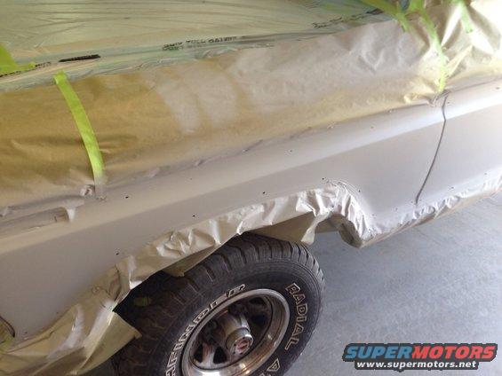 image.jpg Masked and ready for paint April 7 2015