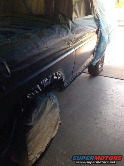 Tailgate sealed and ready for paint April 7 2015