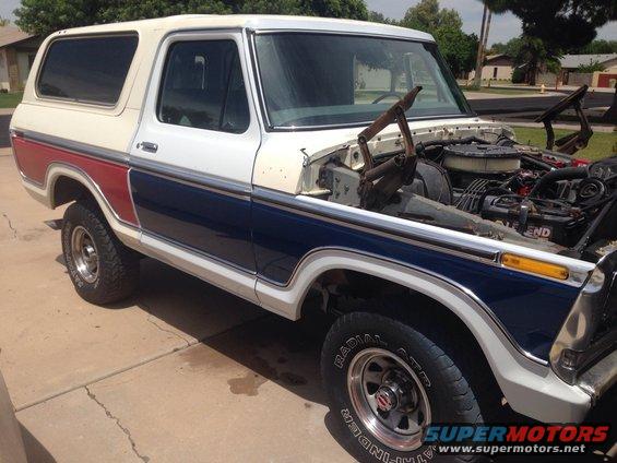 Doors, front fenders, and tailgate is done May 29 2015