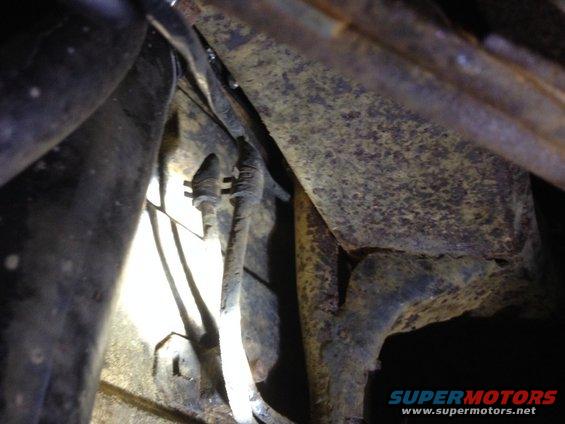 hose-from-charcoal-tank-to-gas-tank.jpg The Two lines from the Evap. Tank running from the inner driver's side rear fender well hanging next to the driver's side of the gas tank (NOT connected)!