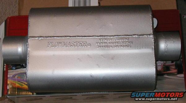 flowmaster 40 series 3"in/out