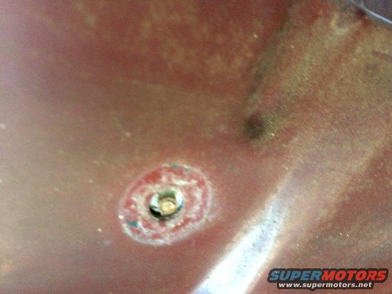 what is left of the rivet