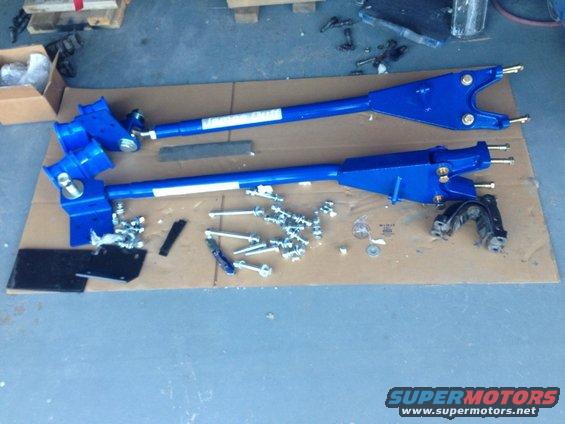 James Duff extended radius arms for the new lift