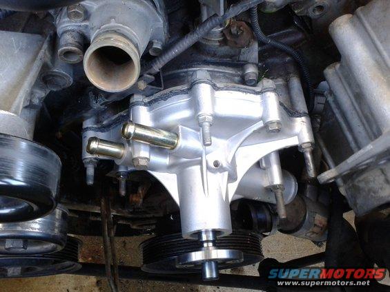 New Gates Water Pump, 10/26/15