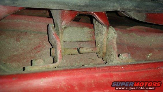 20151111-13.26.35.jpg Once the pin was cut most of the way, I busted it the rest of the way with some work with a crowbar.  Not too difficult.