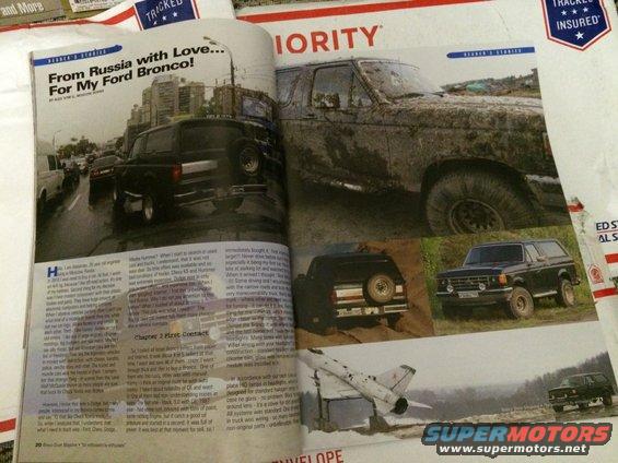 Mud-covered 1987 Ford Bronco