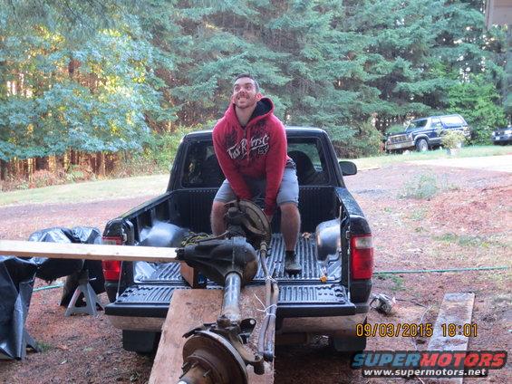 Dana 60 fronts are heavy fawkers... 