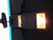1999 Mercury Grand Marquis - Interior shot of a car's overhead console and illuminated lights.