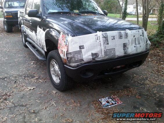 sport trac paint plastic cladding