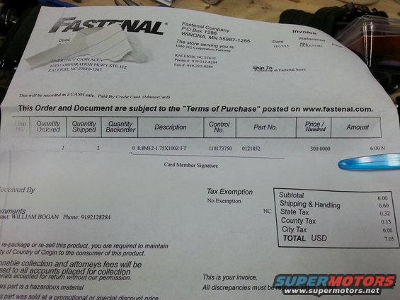 explorer sport trac longer torsion bolt