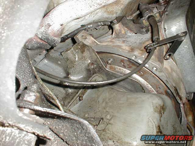 Removed the TC-flywheel nuts