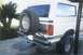 1988 Ford Bronco - This 1988 Ford Bronco is shown from the rear, its iconic spare tire mount.