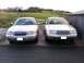 1998 Mercury Grand Marquis - GM and CV again, this time in Geordie Vic's yard at the end of the day.