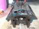 1979 Ford Bronco - Engine block on a stand, showing signs of wear and a blue paint finish.