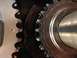 1979 Ford Bronco - Detail of engine timing gears, likely part of an engine rebuild process.
