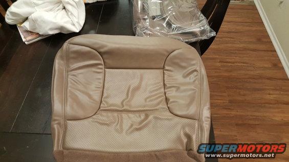 New front lower seat replacements
