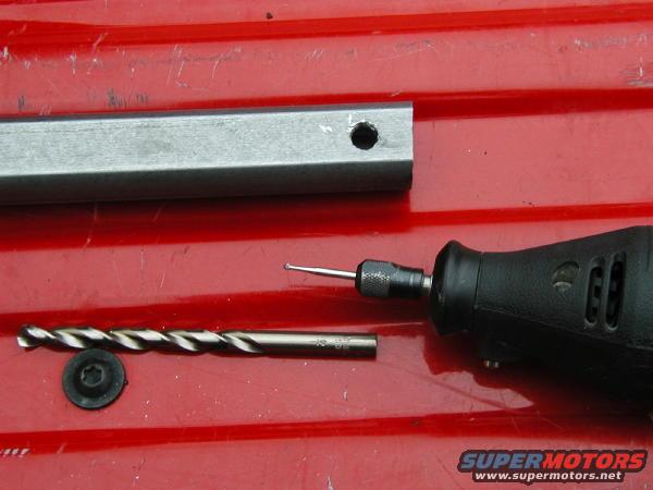 Had to drill a hole in the shaft for the set screw, and it wasn't quit perfect so I opened it up with a dremel and a cutting bit.
